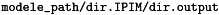 $\verb!modele_path/dir.IPIM/dir.output!$