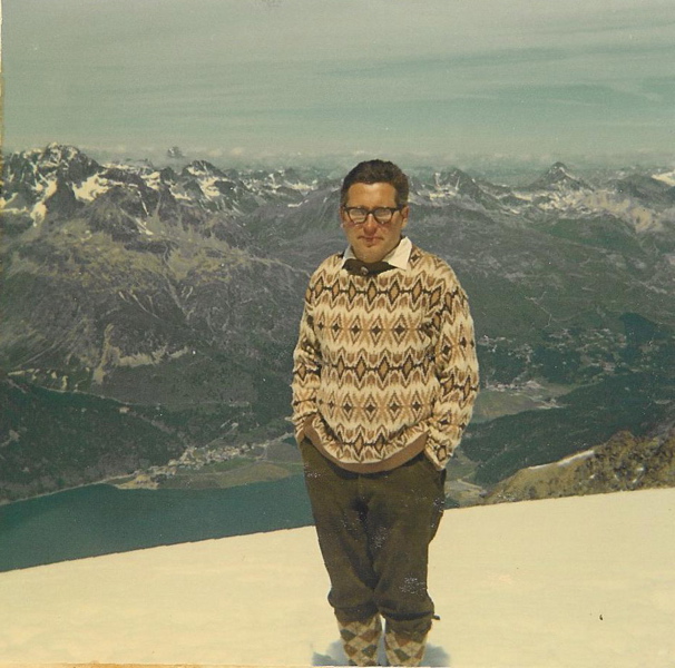 FvB, Corvatsch (im Tal, Silvaplana), 7.8.1966 