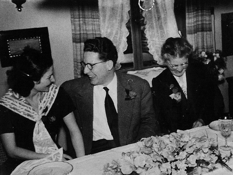 Marlis & FvB, M&uuml;etti, Olten, Feigelhof, 1954 