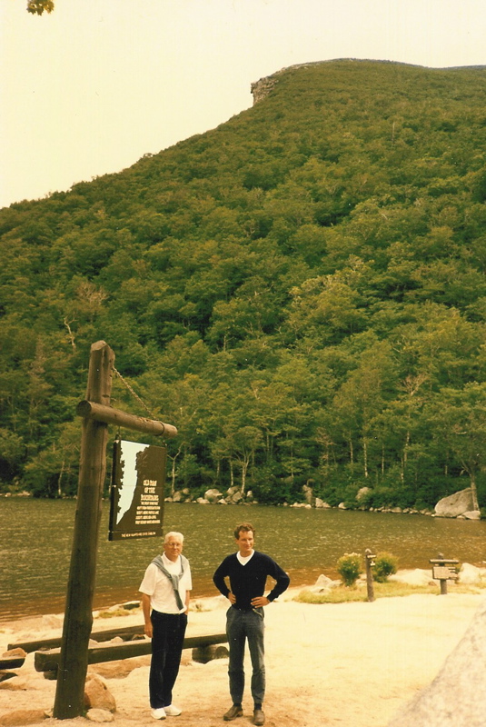 FvB & PvB, old man ... New Hampshire, 1986 