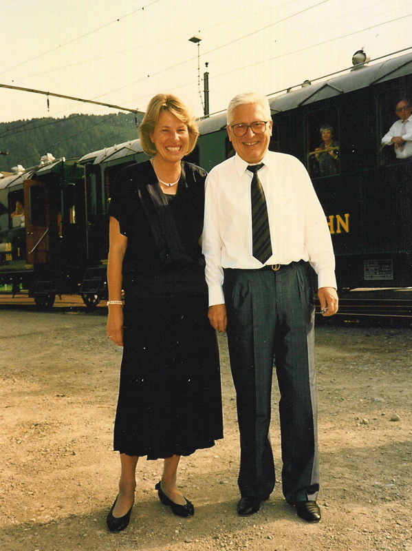 Karin & FvB, Geburtstag Karin, 1987 