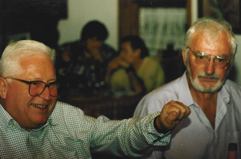 FvB & Heini, "schwupp ...", Piancabella, Santa Messa 1996 