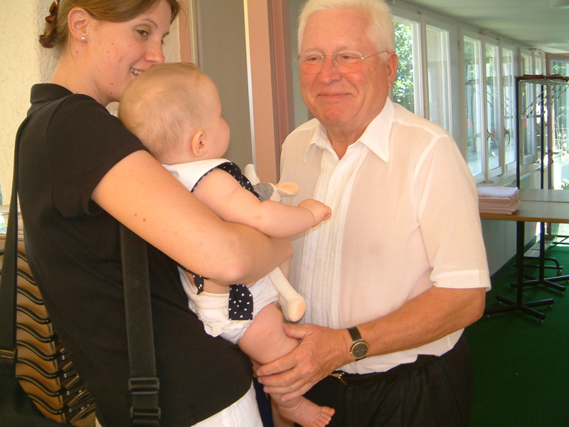 Caroline, Jade & FvB, Sch&ouml;nenberg, 19.7.2003 